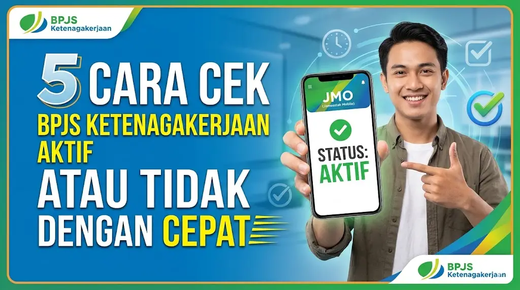 5 Cara Cek BPJS Ketenagakerjaan Aktif atau Tidak dengan Cepat