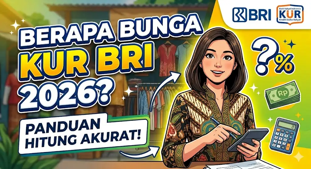 Bunga KUR BRI 2026 Berapa Persen, Panduan Cara Menghitung Bunga KUR BRI Akurat
