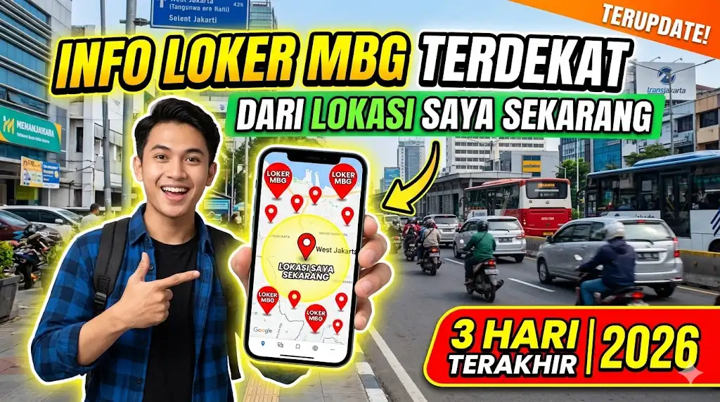 Info Loker MBG Terdekat dari Lokasi Saya Sekarang dalam 3 Hari Terakhir 2026