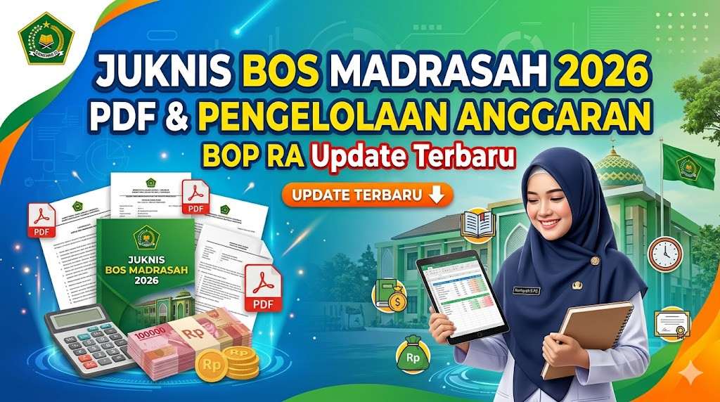 Juknis BOS Madrasah 2026 PDF dan Pengelolaan Anggaran BOP RA Update Terbaru
