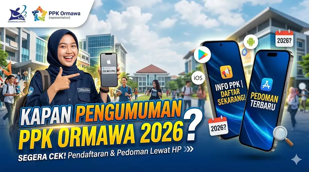 Kapan Pengumuman PPK Ormawa 2026, Segera Cek Pendaftaran Pedoman PPK Lewat HP Android dan iOS