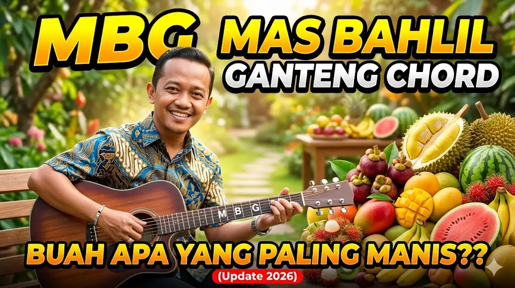 MBG Mas Bahlil Ganteng Chord, Buah Apa yang Paling Manis Update 2026