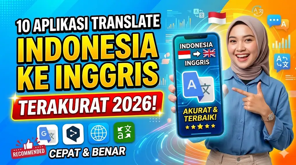 10 Aplikasi Translate Bahasa Indonesia ke Bahasa Inggris yang Baik dan Benar Paling Akurat 2026