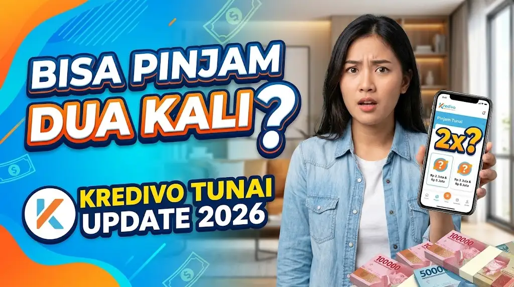 Apakah Kredivo Bisa Pinjam Uang Tunai 2 Kali, Cek Update Kredivo 2026