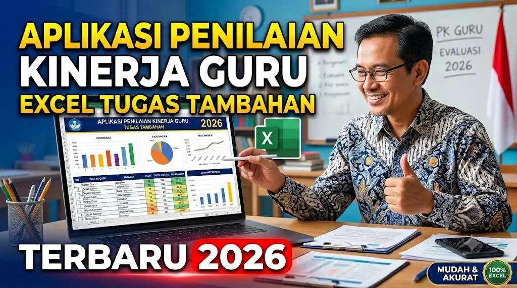 Aplikasi Penilaian Kinerja Guru Tugas Tambahan Excel Terbaru 2026