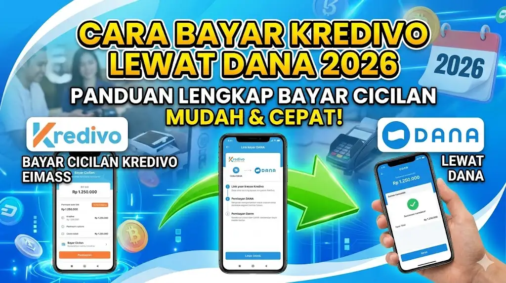 Bagaimana Cara Bayar Kredivo Lewat DANA 2026, Panduan Lengkap Bayar Cicilan di Kredivo