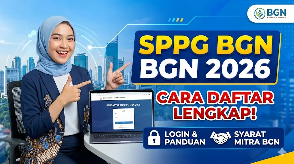 Cara Daftar SPPG BGN 2026 Lengkap Login dan Syarat Mitra BGN