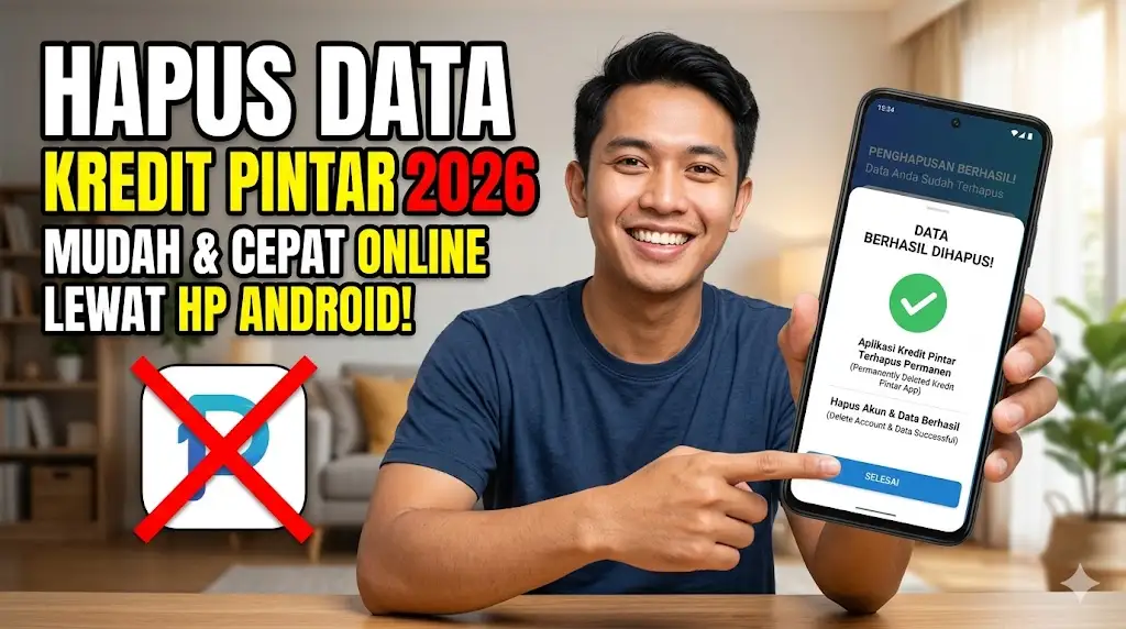 Cara Hapus Data Kredit Pintar 2026 Secara Online Lewat HP Android