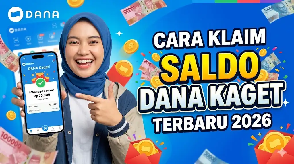 Cara Klaim Saldo DANA Kaget di Aplikasi DANA Terbaru 2026