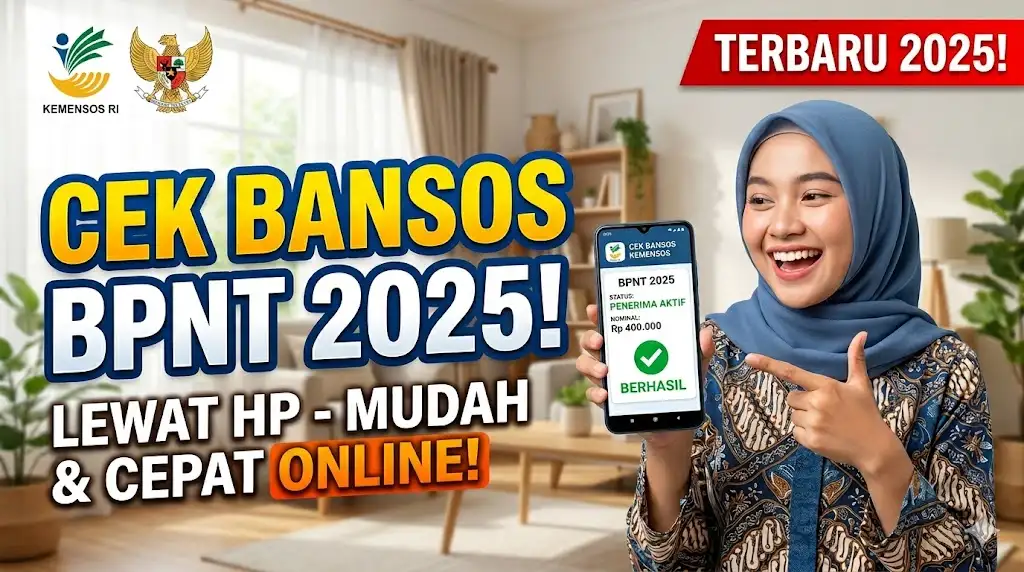 Cara Mengecek Bansos BPNT 2025 Lewat HP Secara Online Tahun 2026