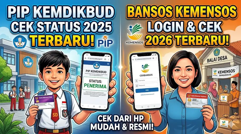 Cek PIP Kemdikbud Go Id 2025 Terbaru Cek Bansos Kemensos Go Id Login Terbaru 2026