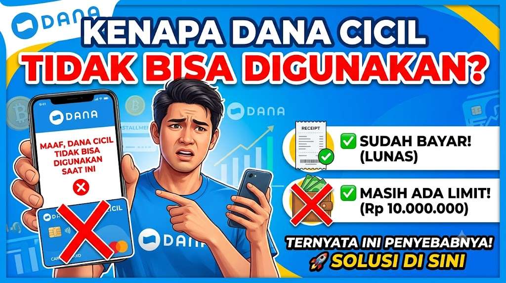 Kenapa Dana Cicil Tidak Bisa Digunakan Lagi Padahal Sudah Bayar dan Ada Limit