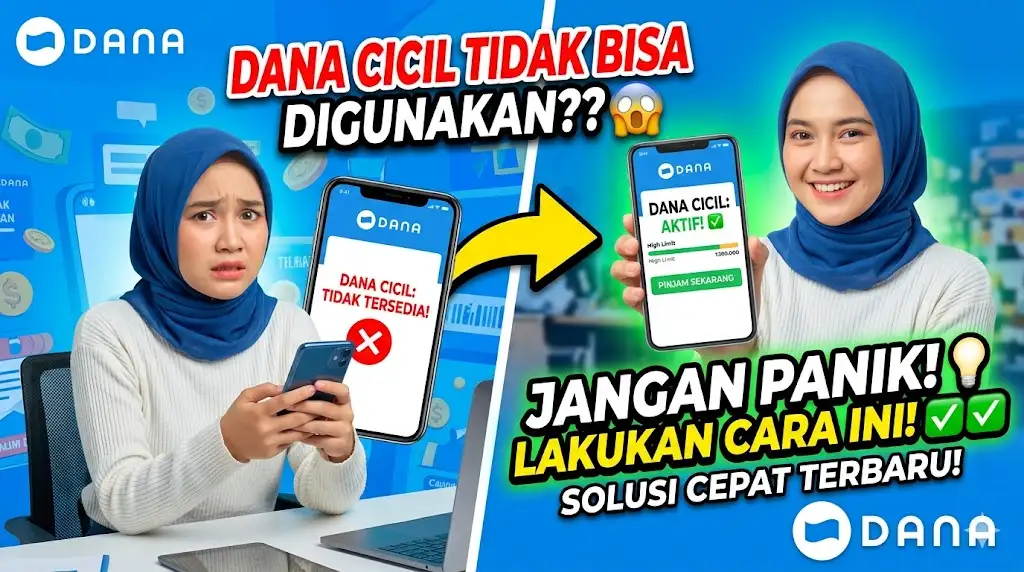 Kenapa Dana Cicil Tidak Bisa Digunakan Tidak Tersedia, Jangan Panik Lakukan Cara Ini