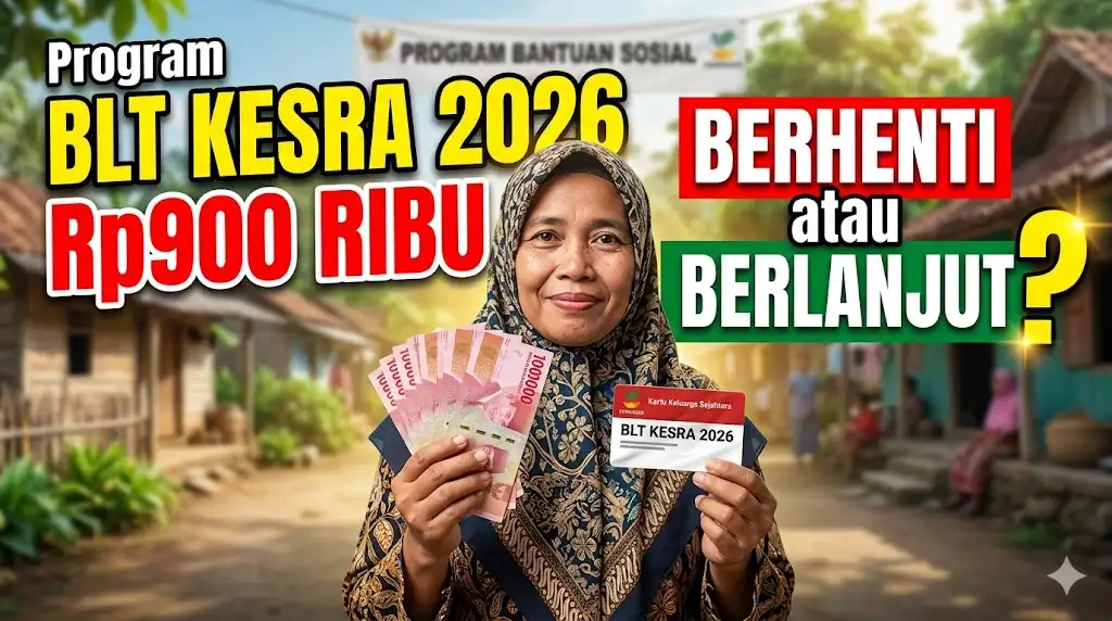 Program BLT Kesra 2026 Rp900 Ribu Apakah Akan Berhenti atau Berlanjut