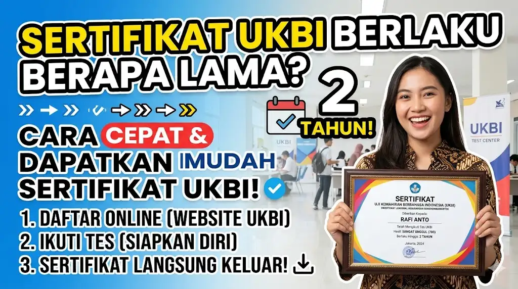 Sertifikat Ukbi Berlaku Berapa Lama, Lengkap Cara Mendapatkan Sertifikat Ukbi Agar Cepat Keluar