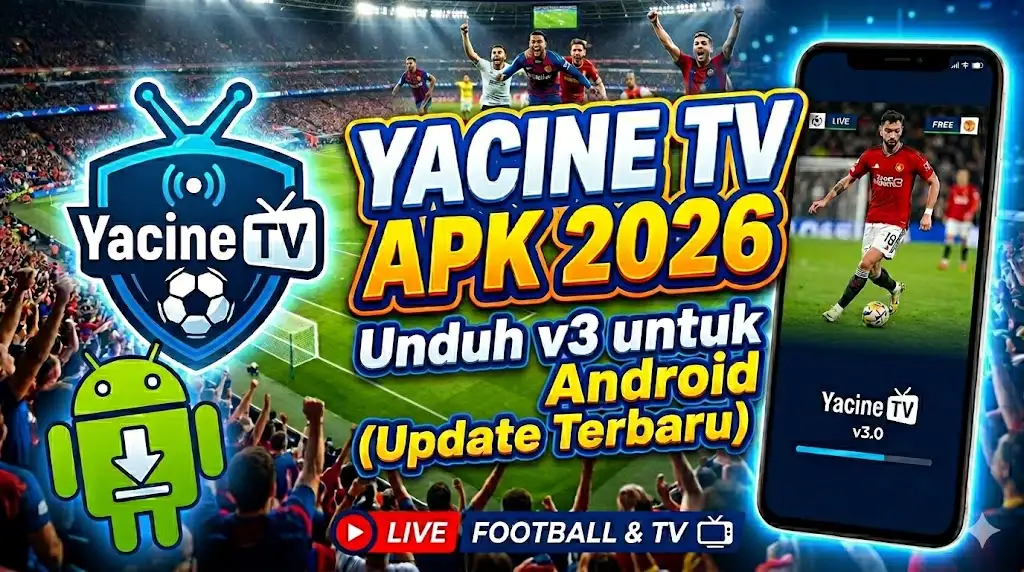Yacine TV APK 2026 Unduh v3 untuk Android (Update Terbaru)