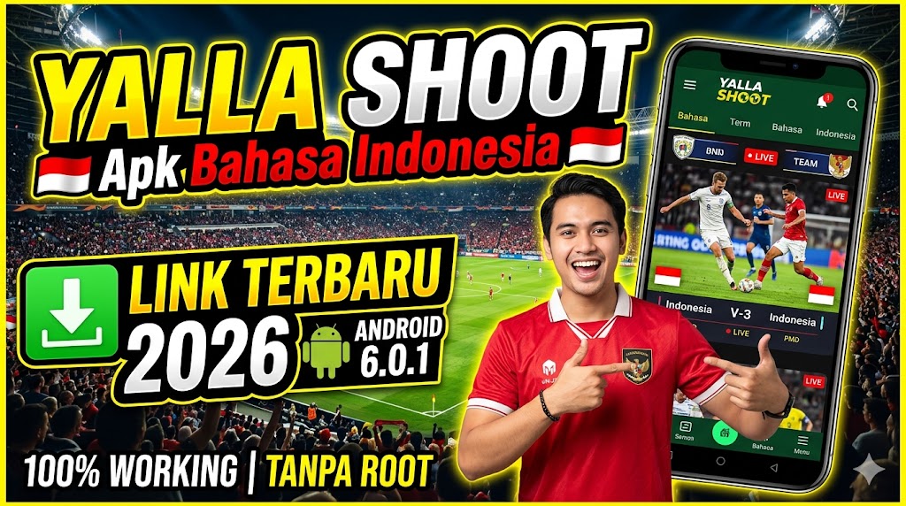 Yalla Shoot Apk Bahasa Indonesia Android 6.0.1 Link Terbaru 2026