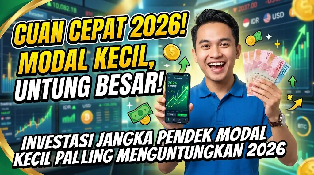 investasi jangka pendek dengan modal kecil paling menguntungkan 2026