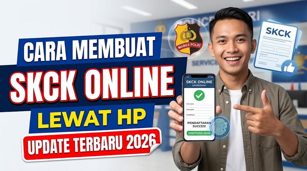 Cara Membuat SKCK Online Lewat HP Update Terbaru 2026